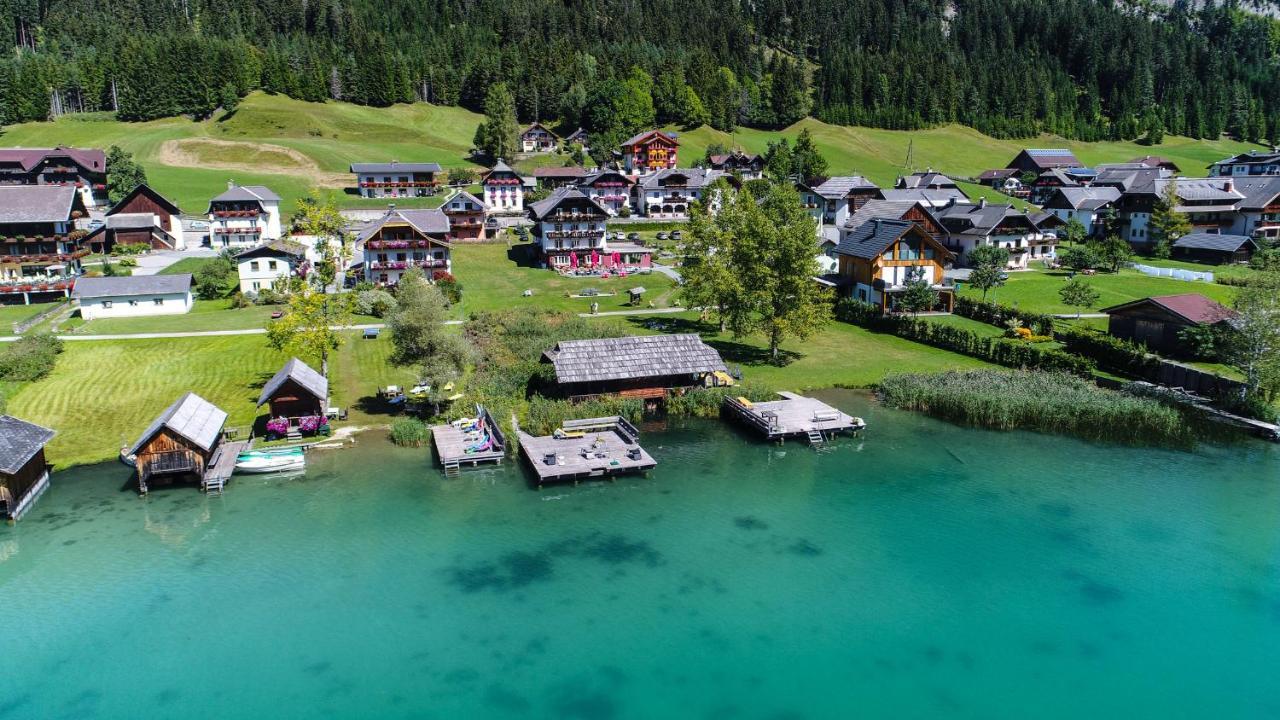 Seehotel & Seeapartments Kaerntnerhof- Direkt Am See! Weissensee Kültér fotó