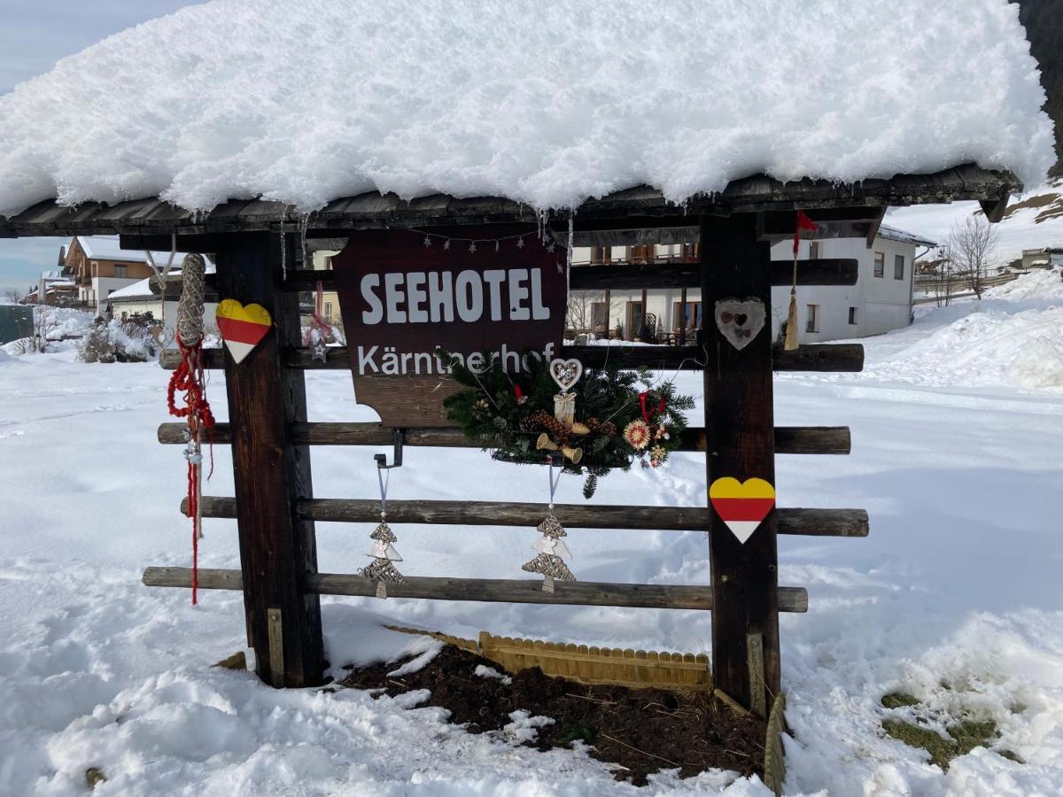 Seehotel & Seeapartments Kaerntnerhof- Direkt Am See! Weissensee Kültér fotó