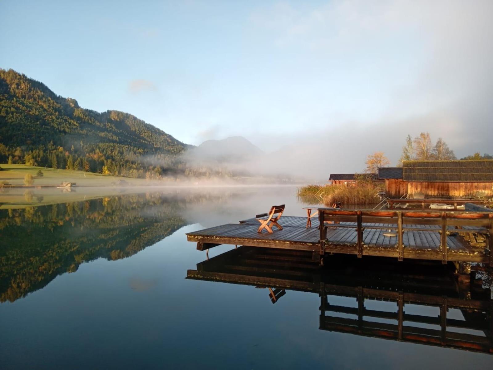 Seehotel & Seeapartments Kaerntnerhof- Direkt Am See! Weissensee Kültér fotó